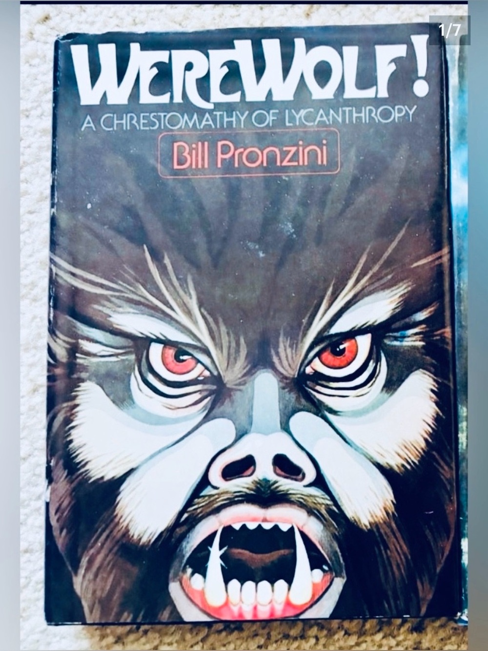 Werewolf! Book by Bill Pronzini